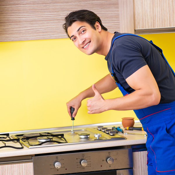 what are your typical service costs for stove repair in De Mossville